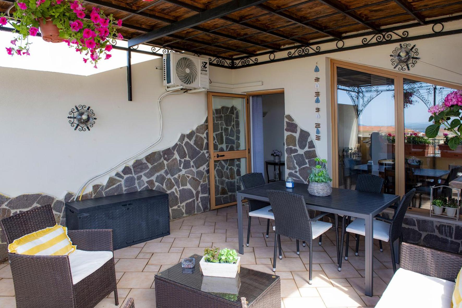 Casa I Gerani Vista Mare Apartment Alghero Exterior photo
